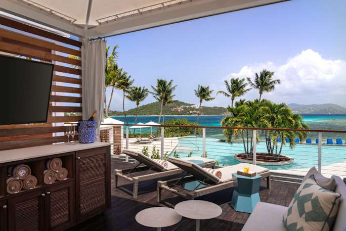 Elevated Cabanas at The Ritz Carlton St. Thomas